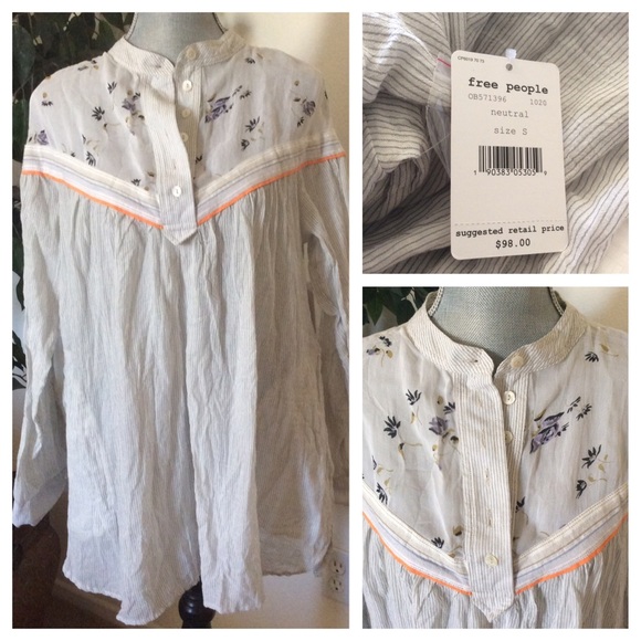 Free People Hearts and Colors Top - Picture 5 of 7